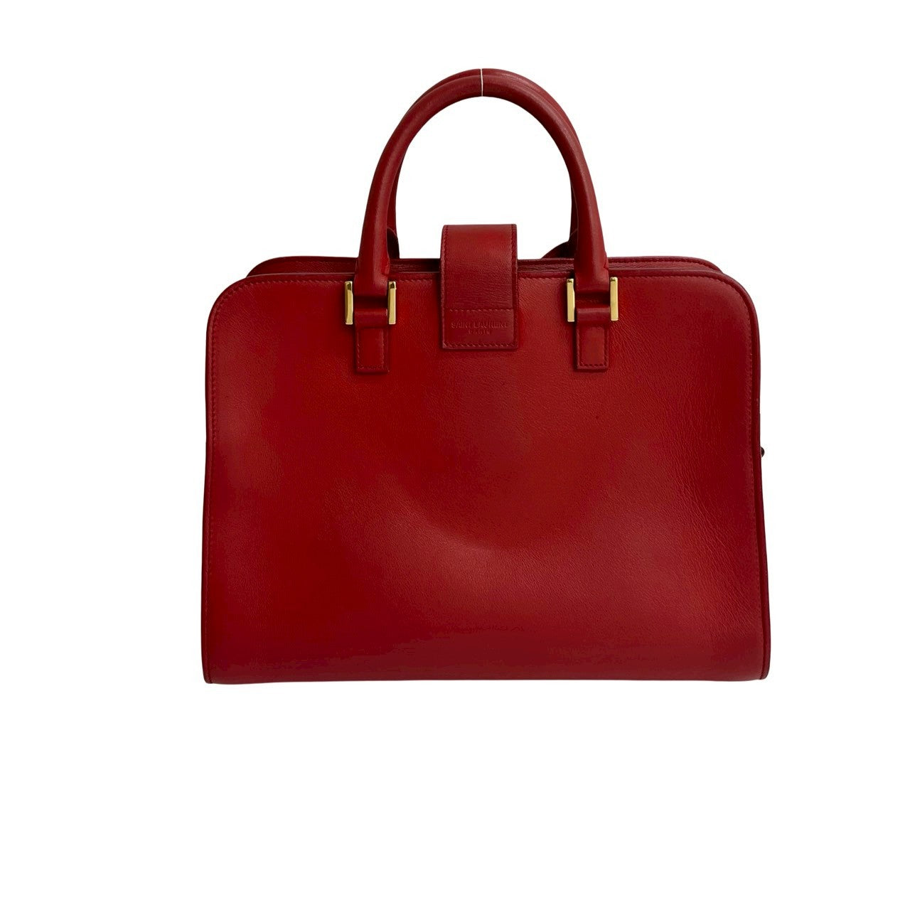 Saint Laurent Paris Baby Cabas Leather 2way Handbag