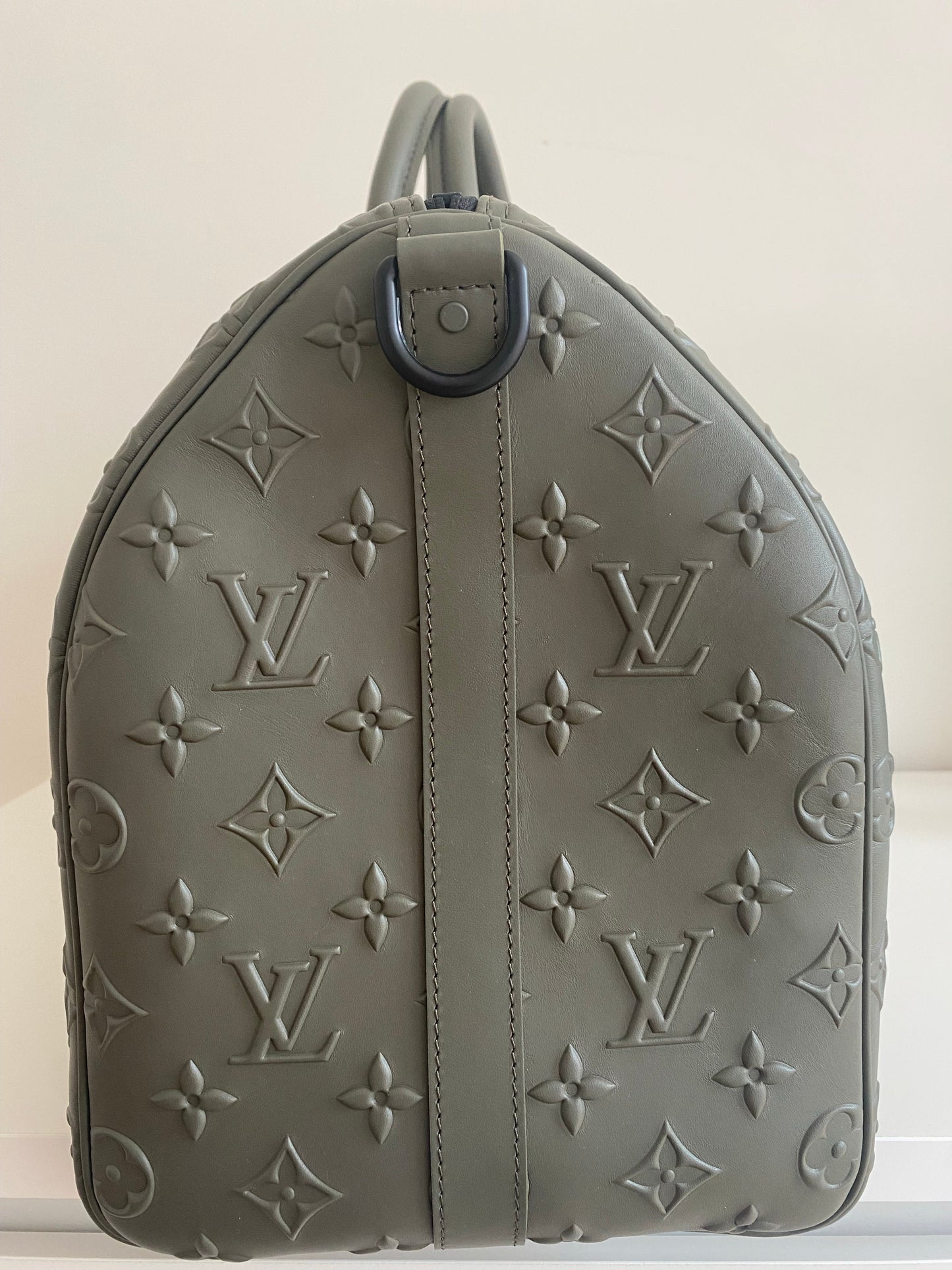Louis Vuitton Khaki Keepall Bandouliere 50 Crossbody