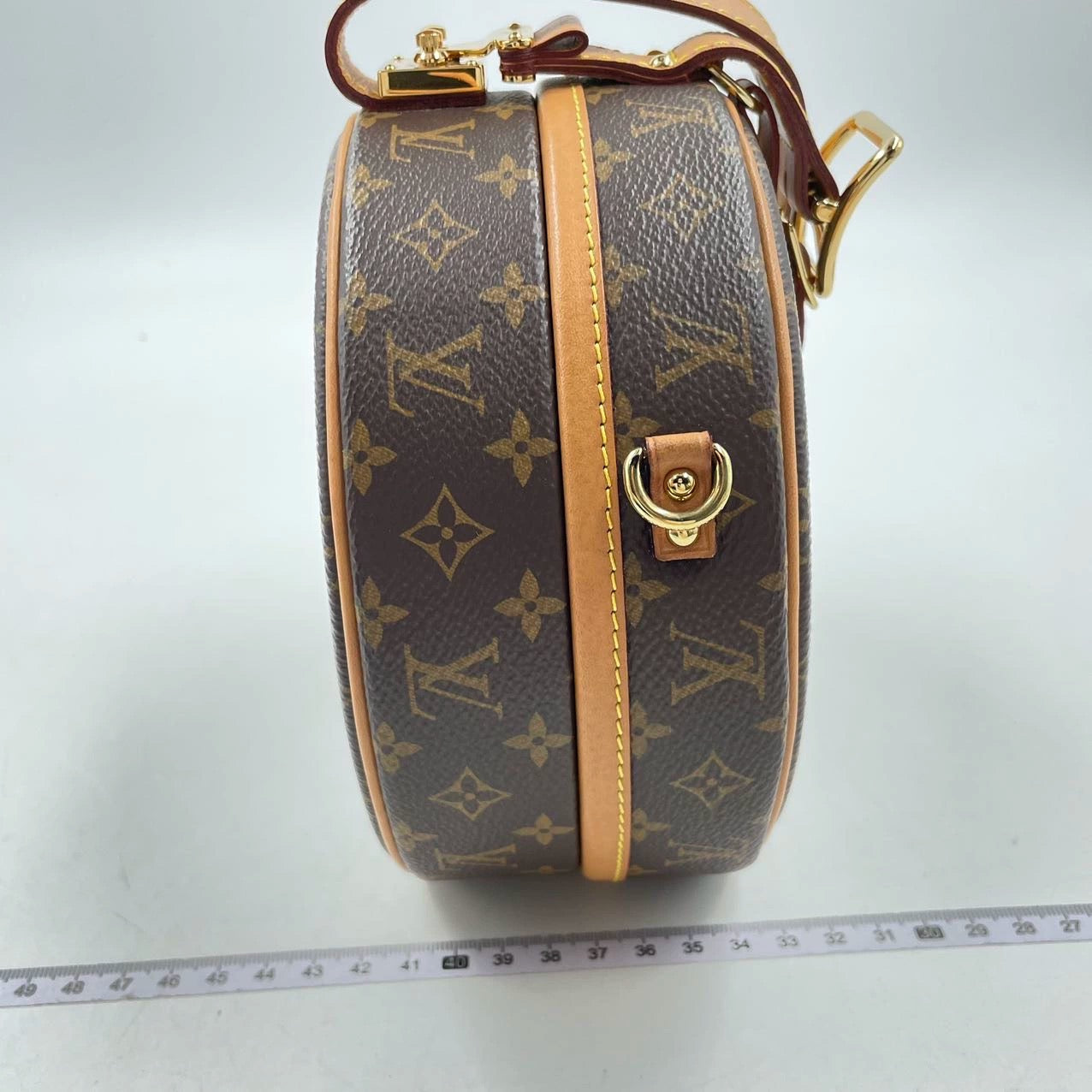 Louis Vuitton Petite Boîte Chapeau Stiff Leather Crossbody Bag