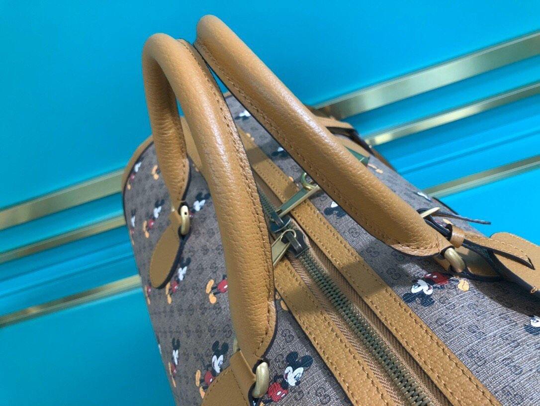 Gucci Monogram Nylon Leather Canvas Crossbody