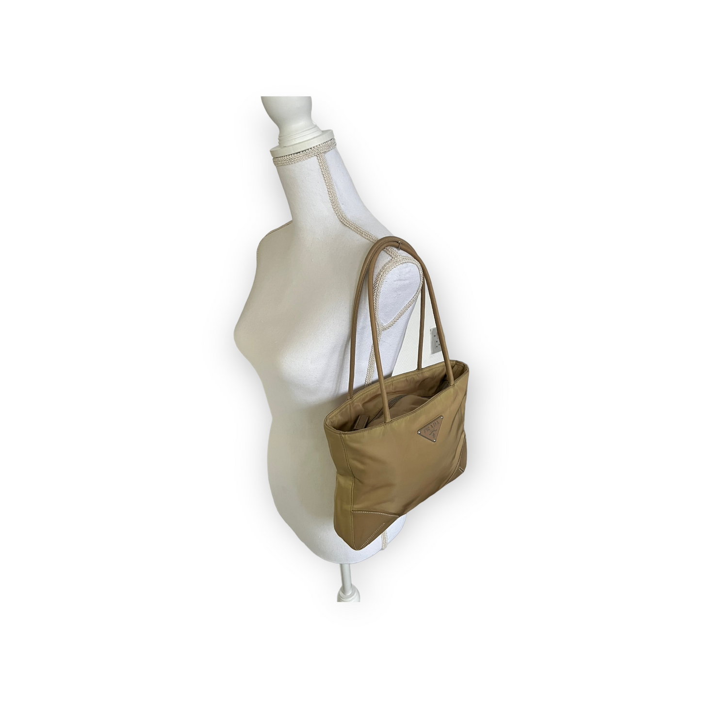 Prada Beige Luxury Handbag