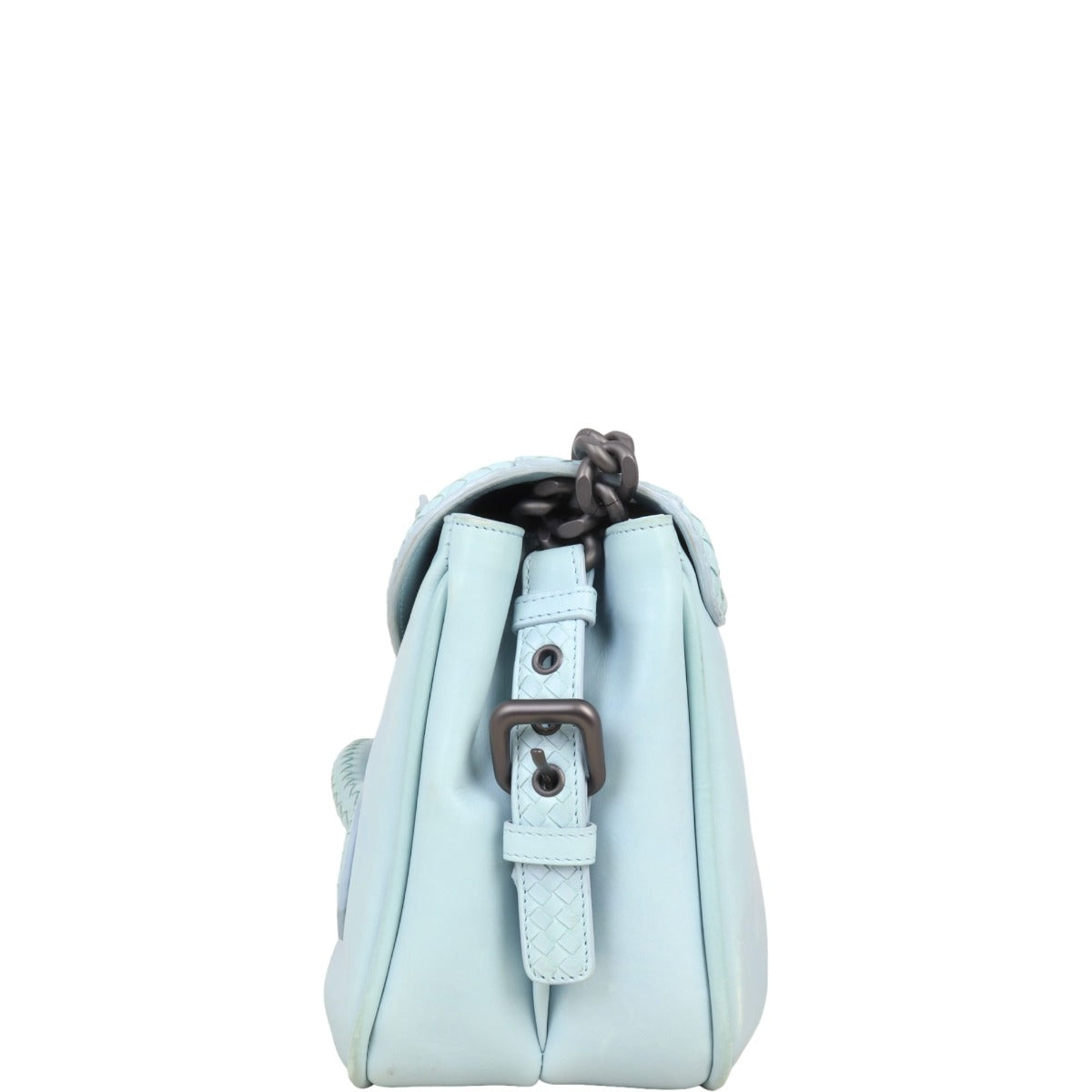 Bottega Veneta Rialto Intrecciato Shoulder Bag Medium