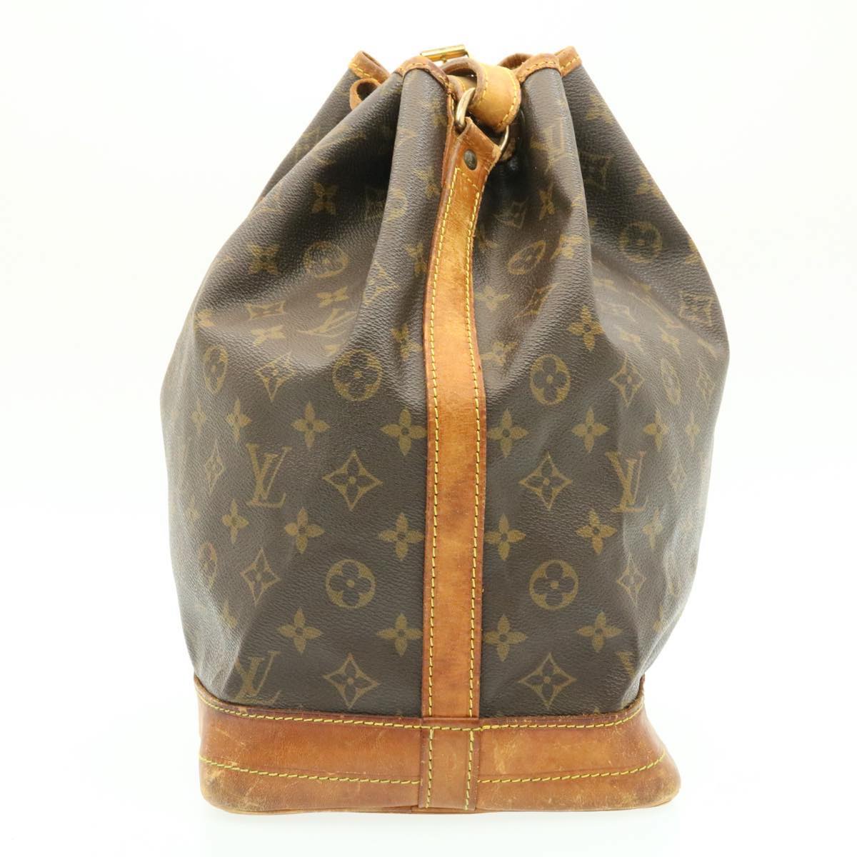 LOUIS VUITTON Monogram Noe Shoulder Bag M42224 LV Auth jk495