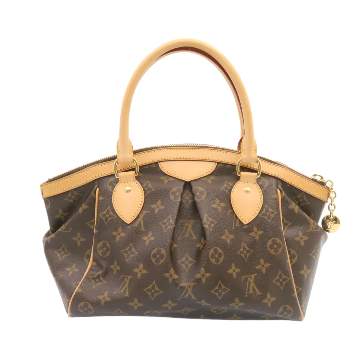 LOUIS VUITTON Monogram Tivori PM Hand Bag M40143 LV Auth ki1154A