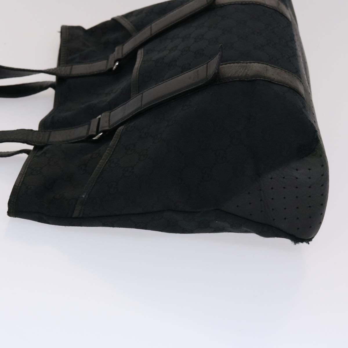 Gucci Leather Canvas Tote