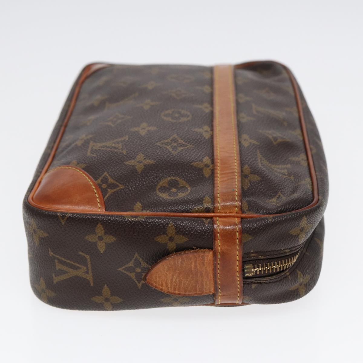 LOUIS VUITTON Monogram Compiegne 28 Clutch Bag LV Auth ki4774