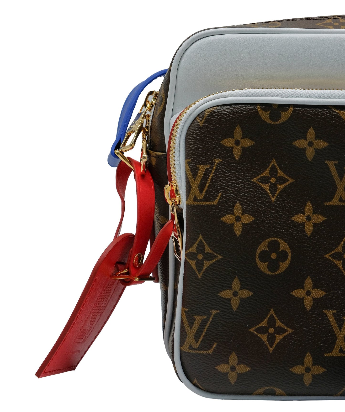 Louis Vuitton x NBA Nil MessengerMonogram with blue strap RJC3160