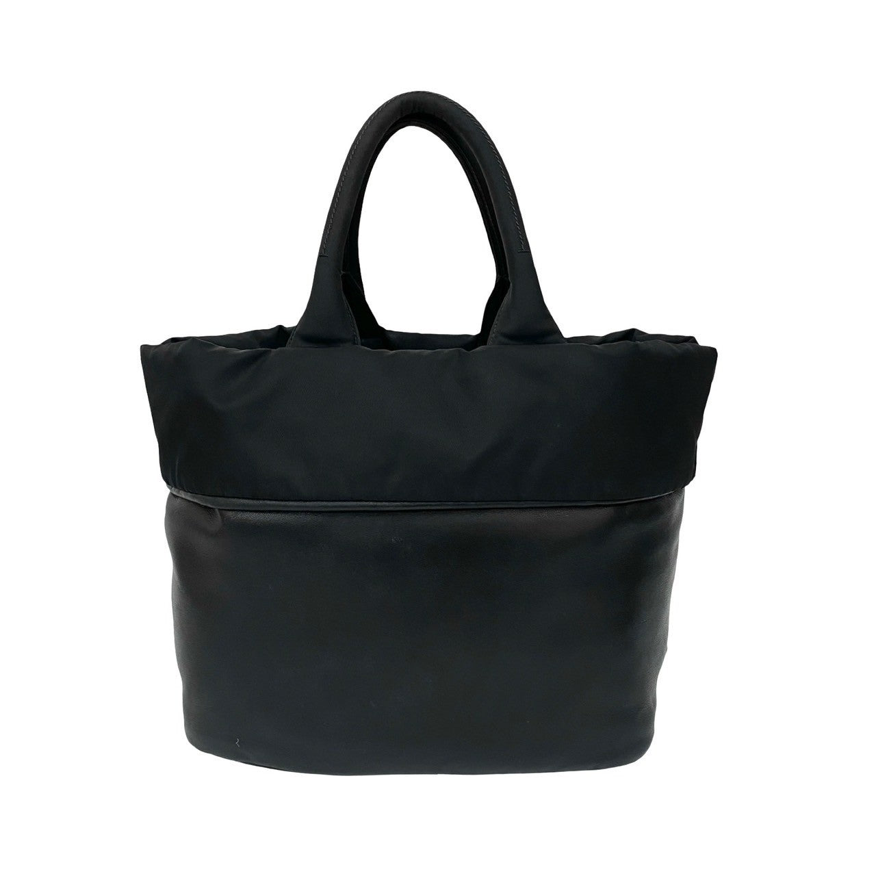 Prada Nylon Leather 2way Handbag