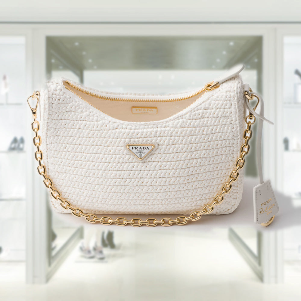 Prada Re-Edition 2005 crochet bag