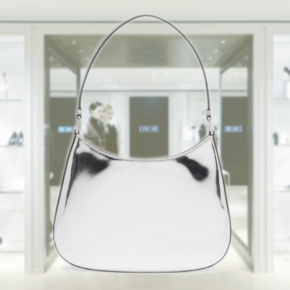Prada Cleo brushed leather shoulder bag