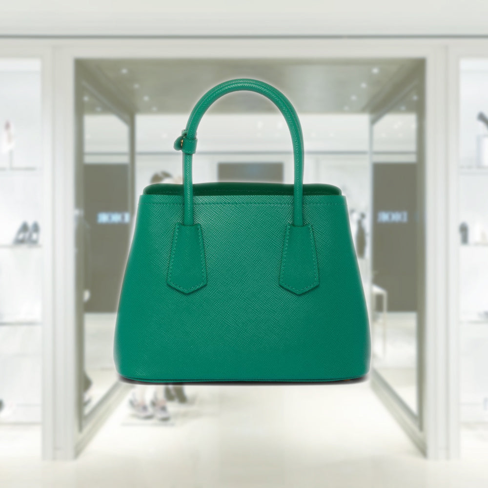 Prada Double Saffiano leather mini bag