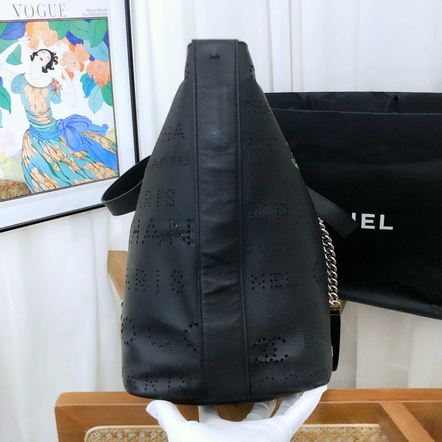 Chanel Cambon Tote Bag Black