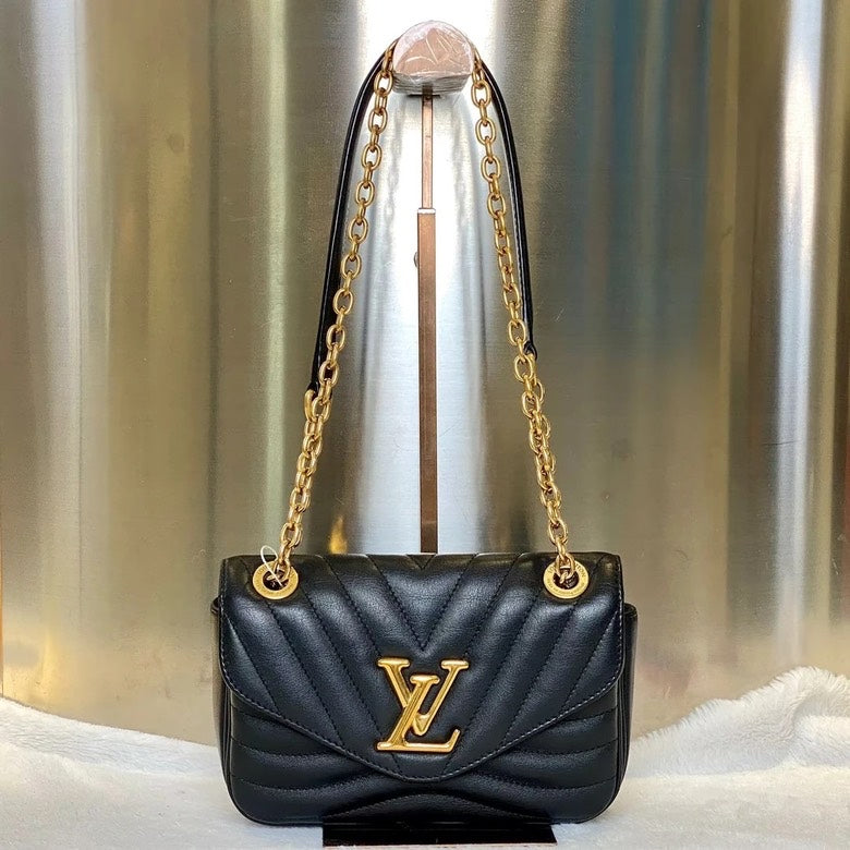 Louis Vuitton LV New Wave Black Crossbody Bag Designer Handbag
