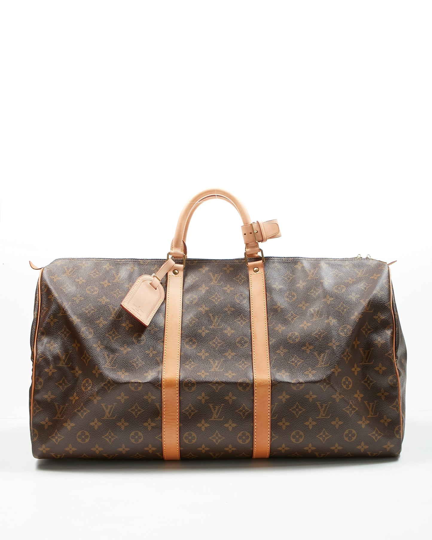 Louis Vuitton Monogram Canvas Keepall 55 Travel Bag