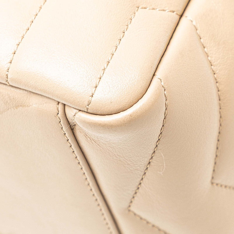 Saint Laurent Loulou Bowling Leather Shoulder Bag