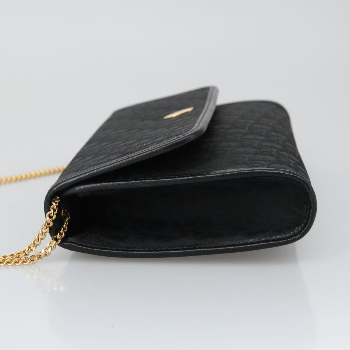 Christian Dior Trotter Crossbody Bag Canvas Black Canvas Shoulder Bag Bag