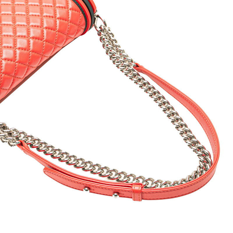 Chanel Boy Chanel Lambskin Shoulder Bag