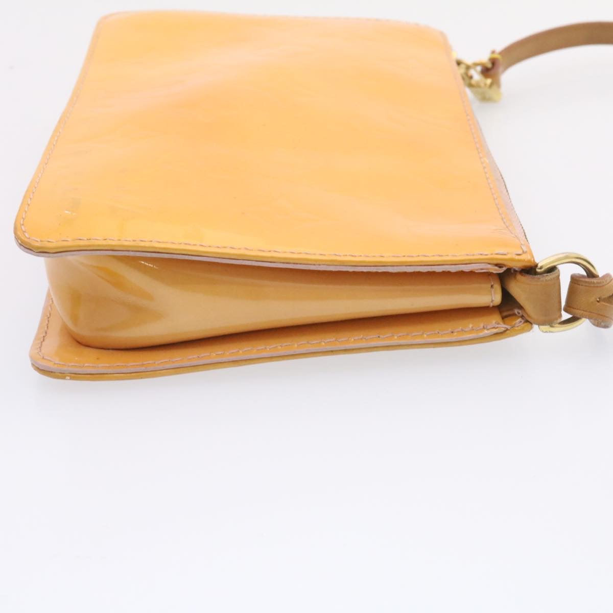 LOUIS VUITTON Monogram Vernis Lexington Pouch Marshmallow Pink M91057 LV hs013