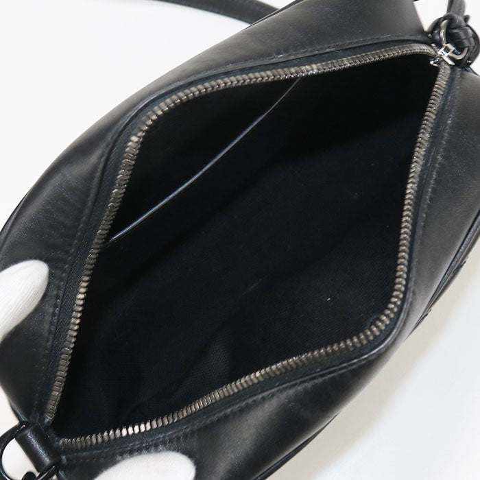 GUCCI 634936 GG Marmont Small camera bag Shoulder Bag leather black Women