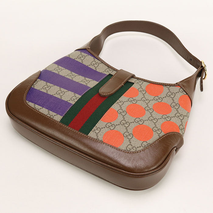 GUCCI 636706 Shoulder Bag Gucci Jackie 1961 Medium bag GG Supreme Multicolor Women