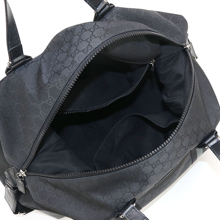GUCCI 449180 Boston bag GG nylon Boston bag Nylon black unisex