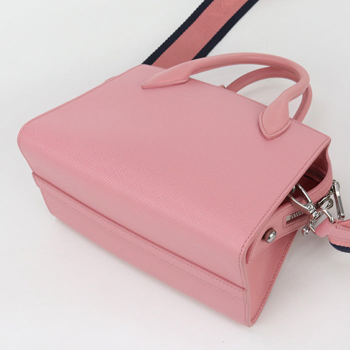 PRADA 1BA156 Handbag Safiano 2way handbag leather pink Women