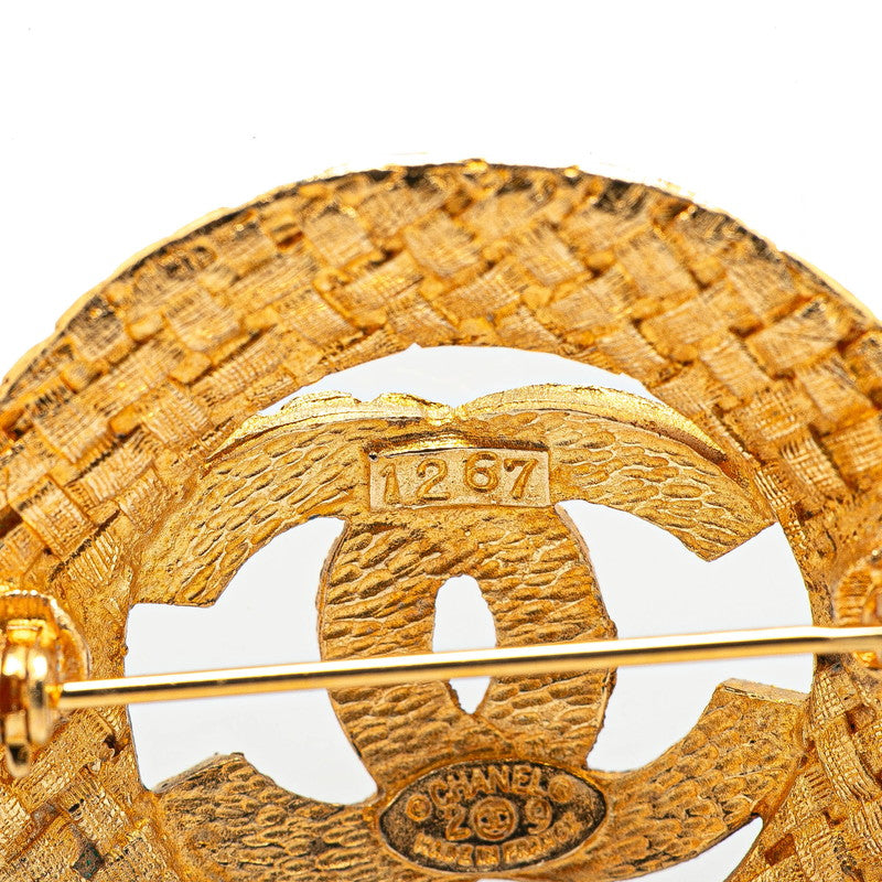 Chanel Coco Mark Brooch Classic Flap Tote