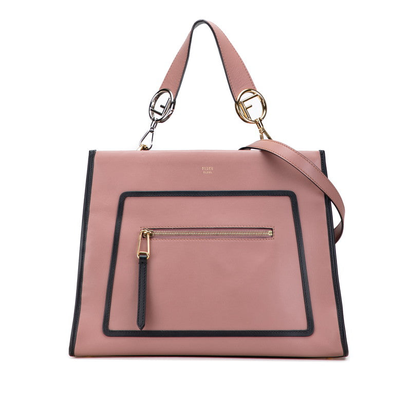 Fendi Runaway Leather 2way Bag