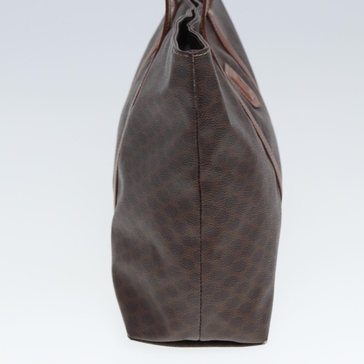 Luxury CELINE Macadam Canvas Shoulder Bag PVC Leather 2Set Brown 12251