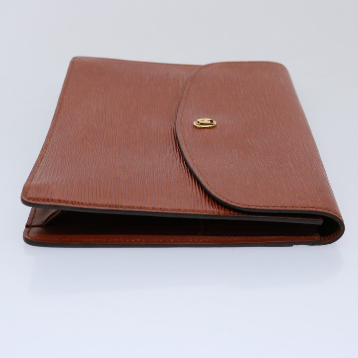 LOUIS VUITTON Epi Montaigne 23 Clutch Bag Brown M52663 LV Auth yk9651