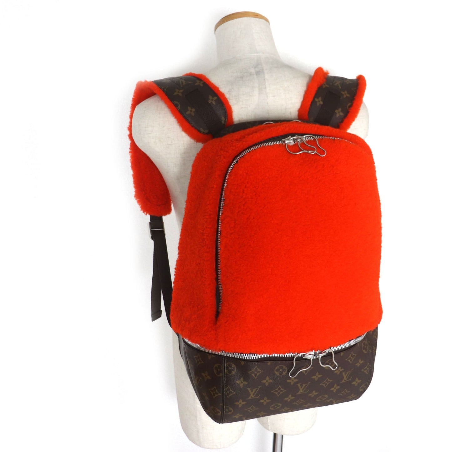 LOUIS VUITTON Backpack Monogram canvas Orange Monogram Celebrating Monogram Sac a do Bosphore
