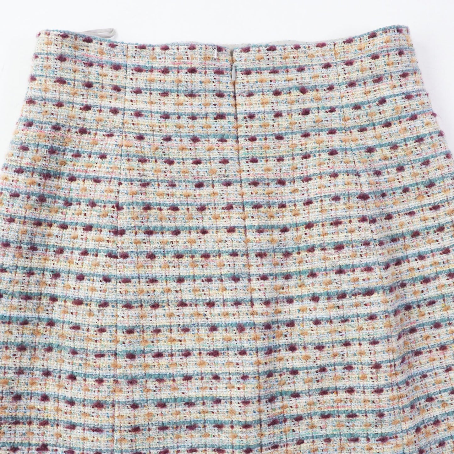 Chanel Wool Tweed Trapezoid Long Skirt Classic Flap Tote