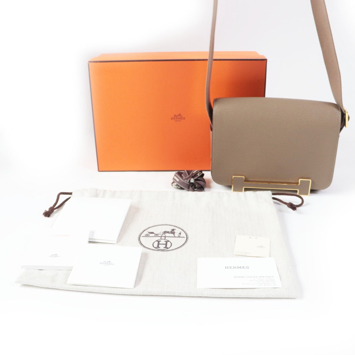 HERMES Shoulder Bag Shave Etope Geta Women