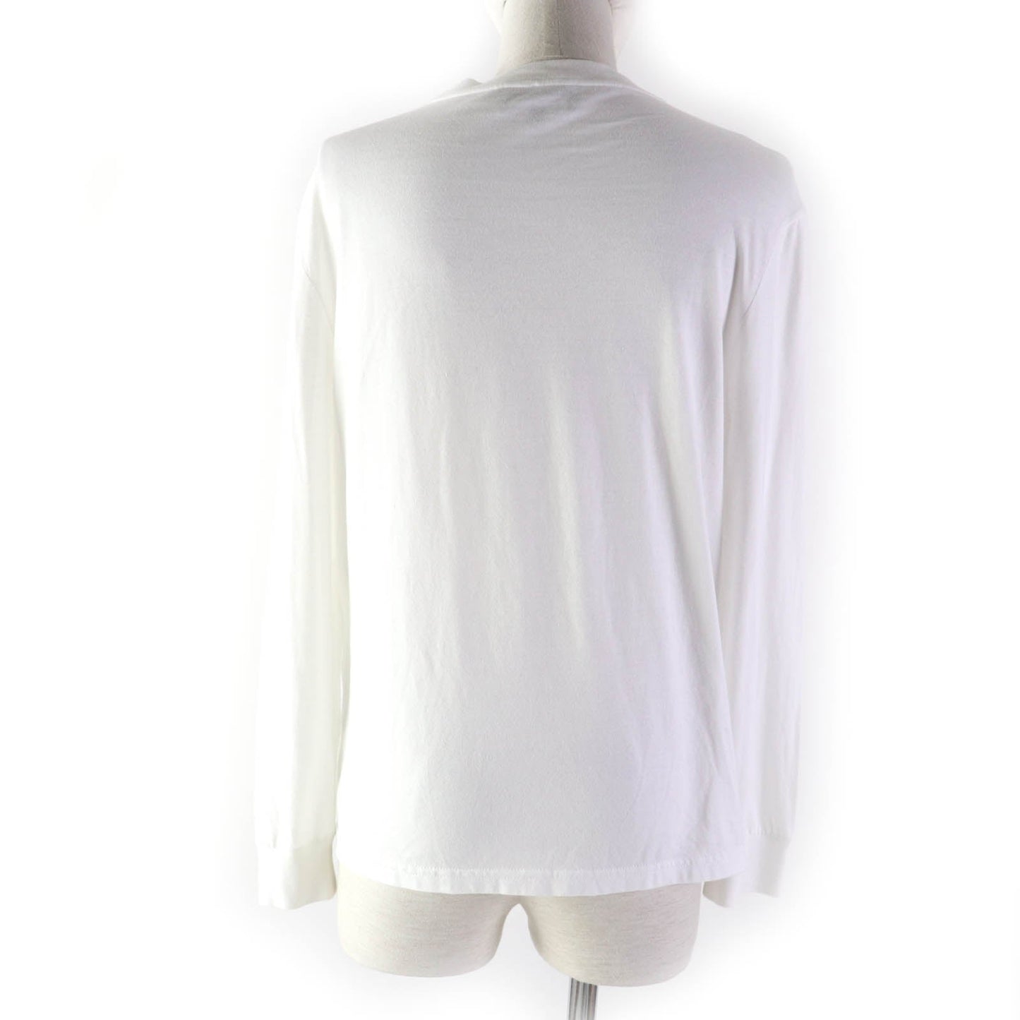 Chanel Cotton Sequin Camellia Logo Long Sleeve Tee Classic Flap Tote