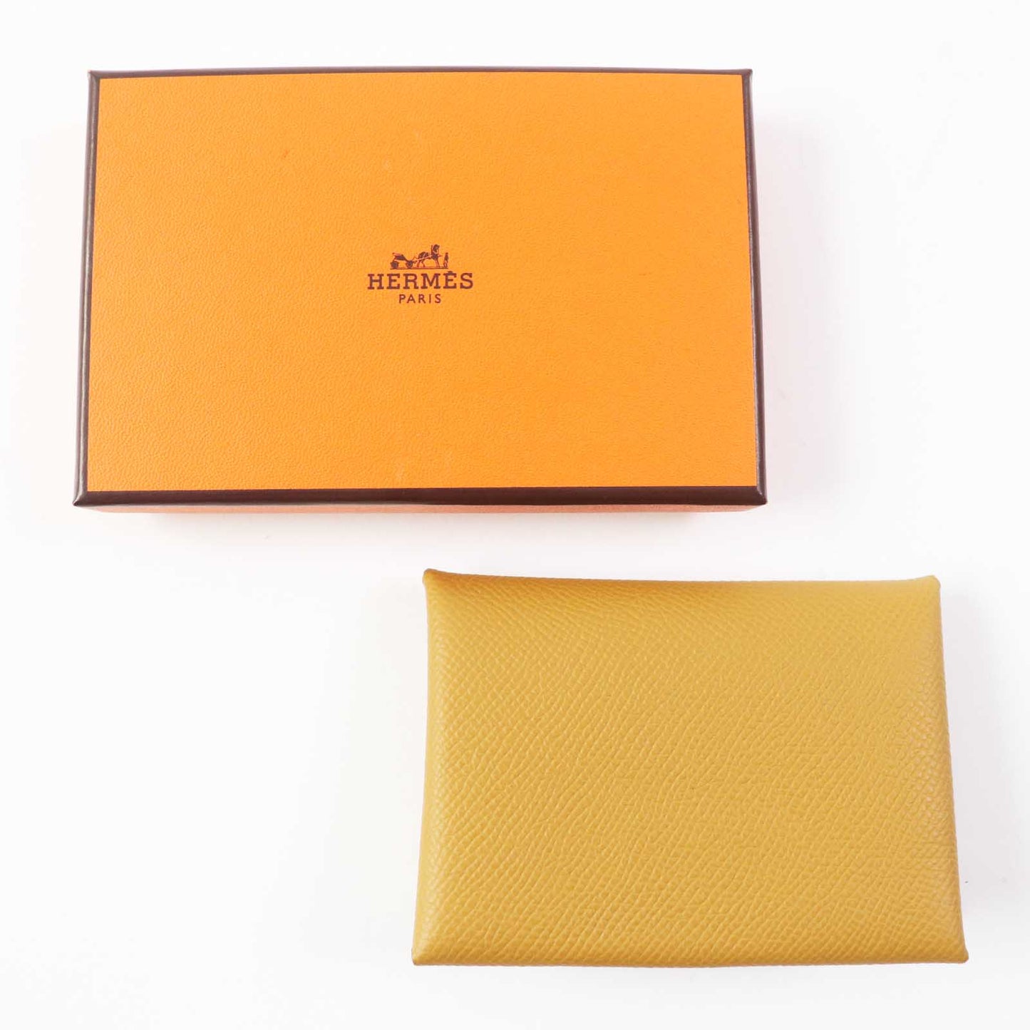 HERMES Coin case Epsom Sesame Calvi duo Women