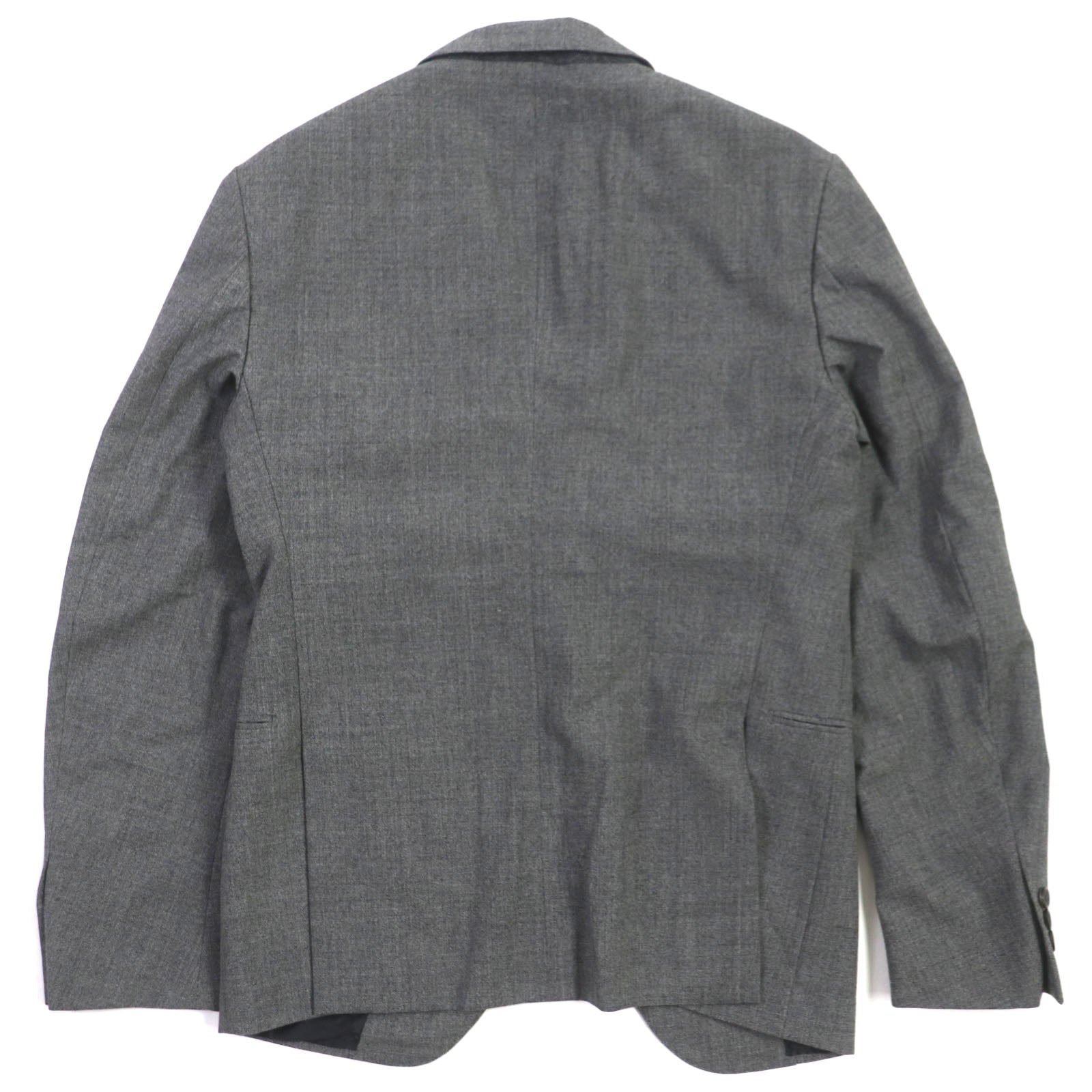 LOUIS VUITTON setup Outer: 100% wool, Lining: 33% cotton, Lining: 30% cupra, Lining: 21% rayon, Lining: 16% polyester gray PONT NEUF FIT mens 48