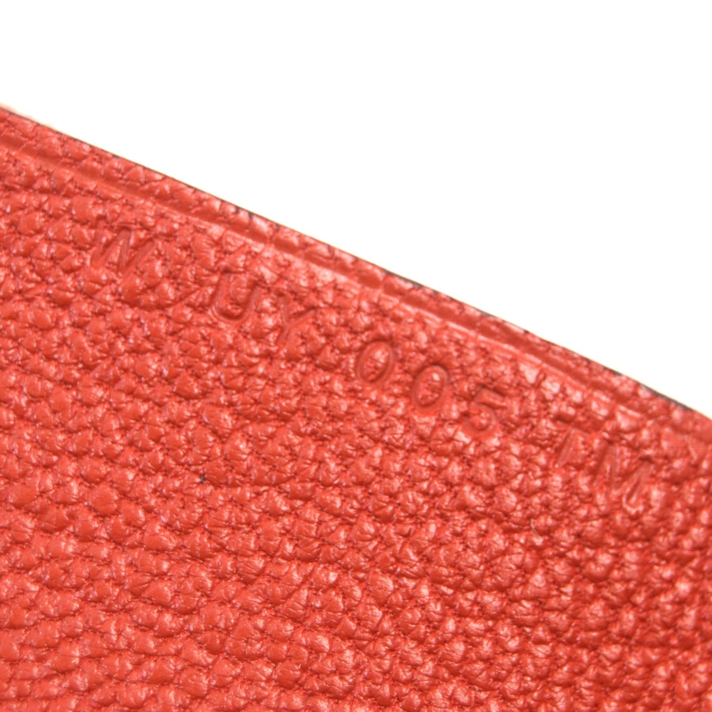 HERMES Coin case Main: Chevre Mysole Orange Calvi duo mens