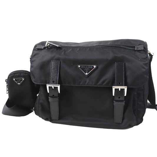 PRADA Shoulder Bag 1BD953 Main: Nylon black RE-NYLON Women
