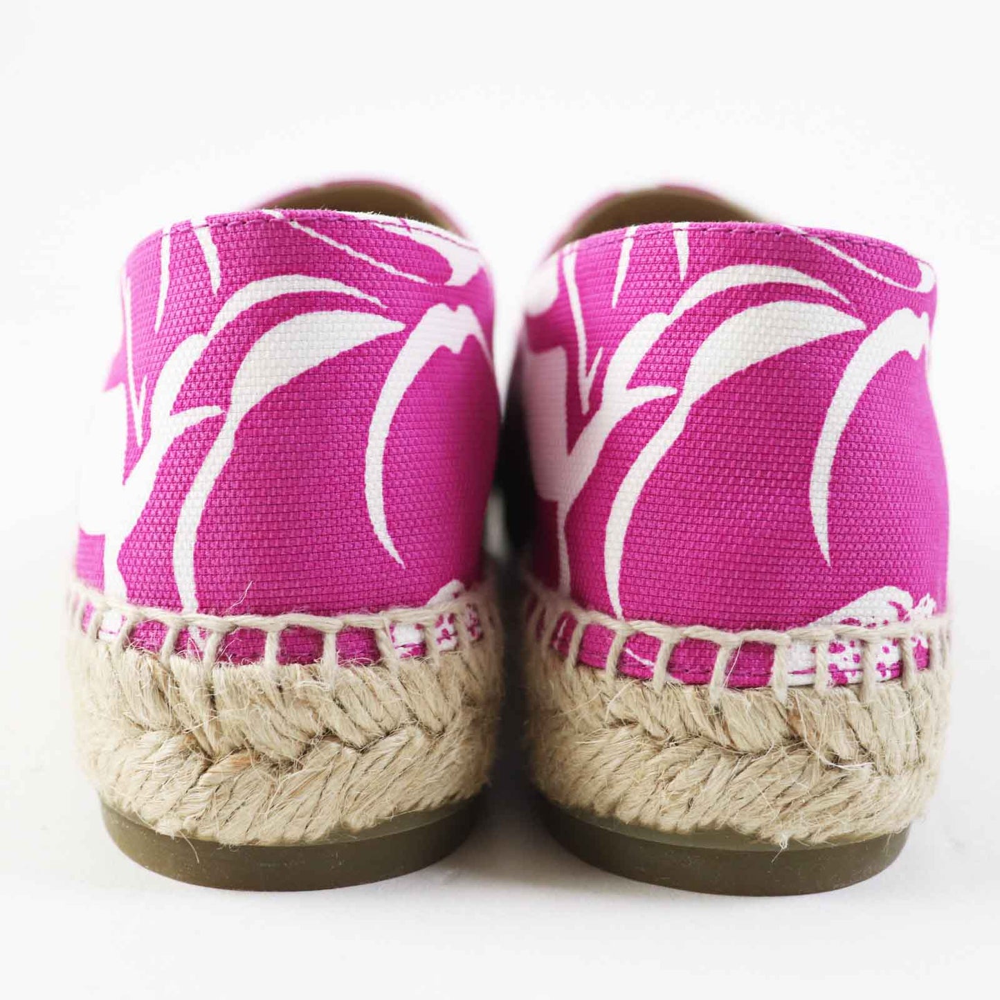 Chanel COCO Mark Espadrilles Canvas Jute 36 Classic Flap Tote