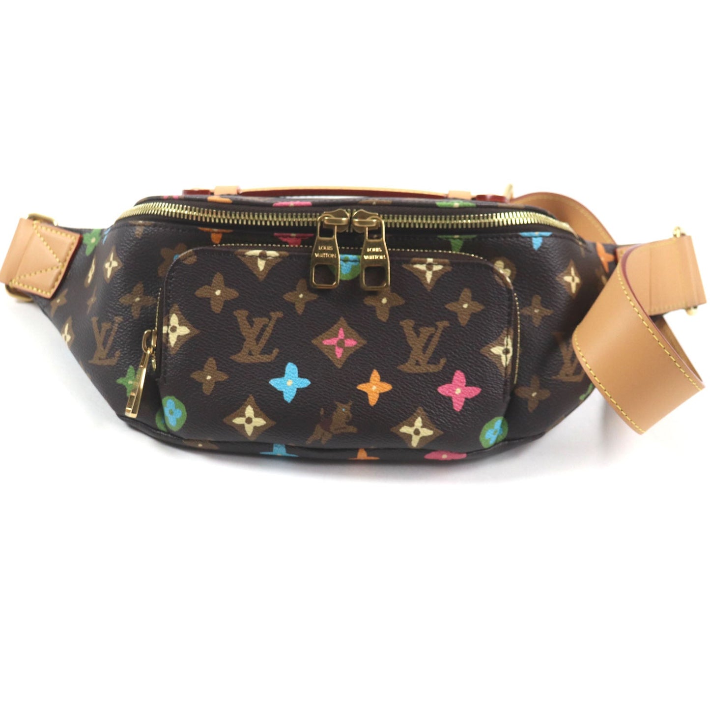 LOUIS VUITTON Sling bag Monogram Craggy Canvas chocolate Rush Bum Bag