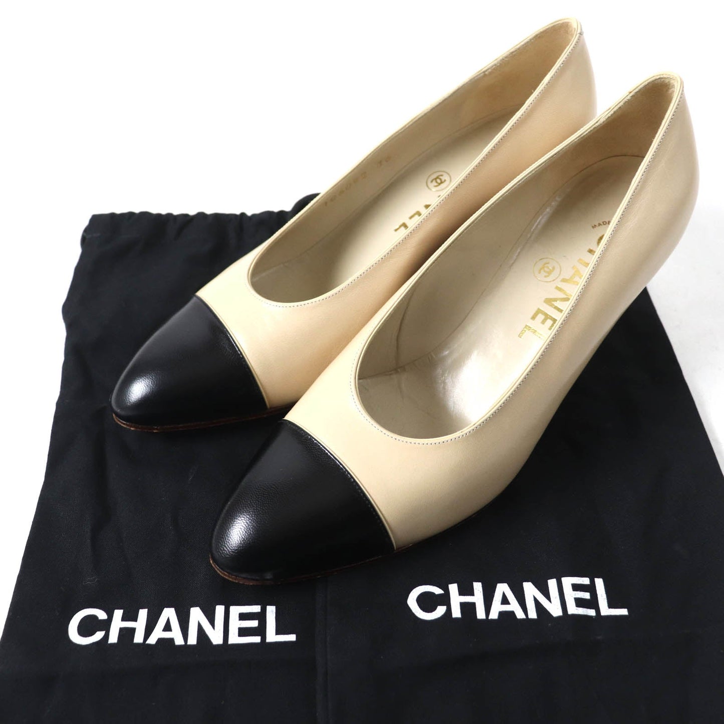 Chanel Leather Pumps Handbag