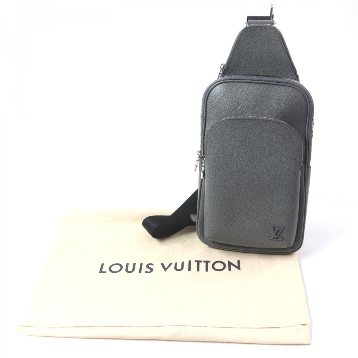 LOUIS VUITTON Sling bag Main: Taiga gray Taiga Avenue sling bag mens