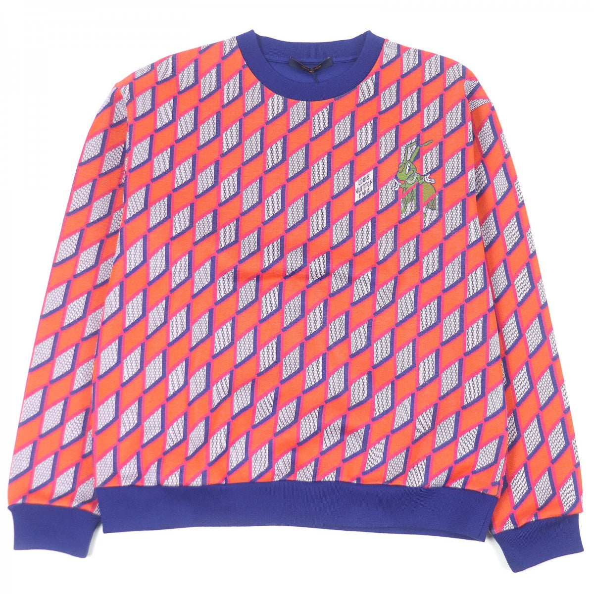 LOUIS VUITTON sweat Main: 100% cotton Orange mens L