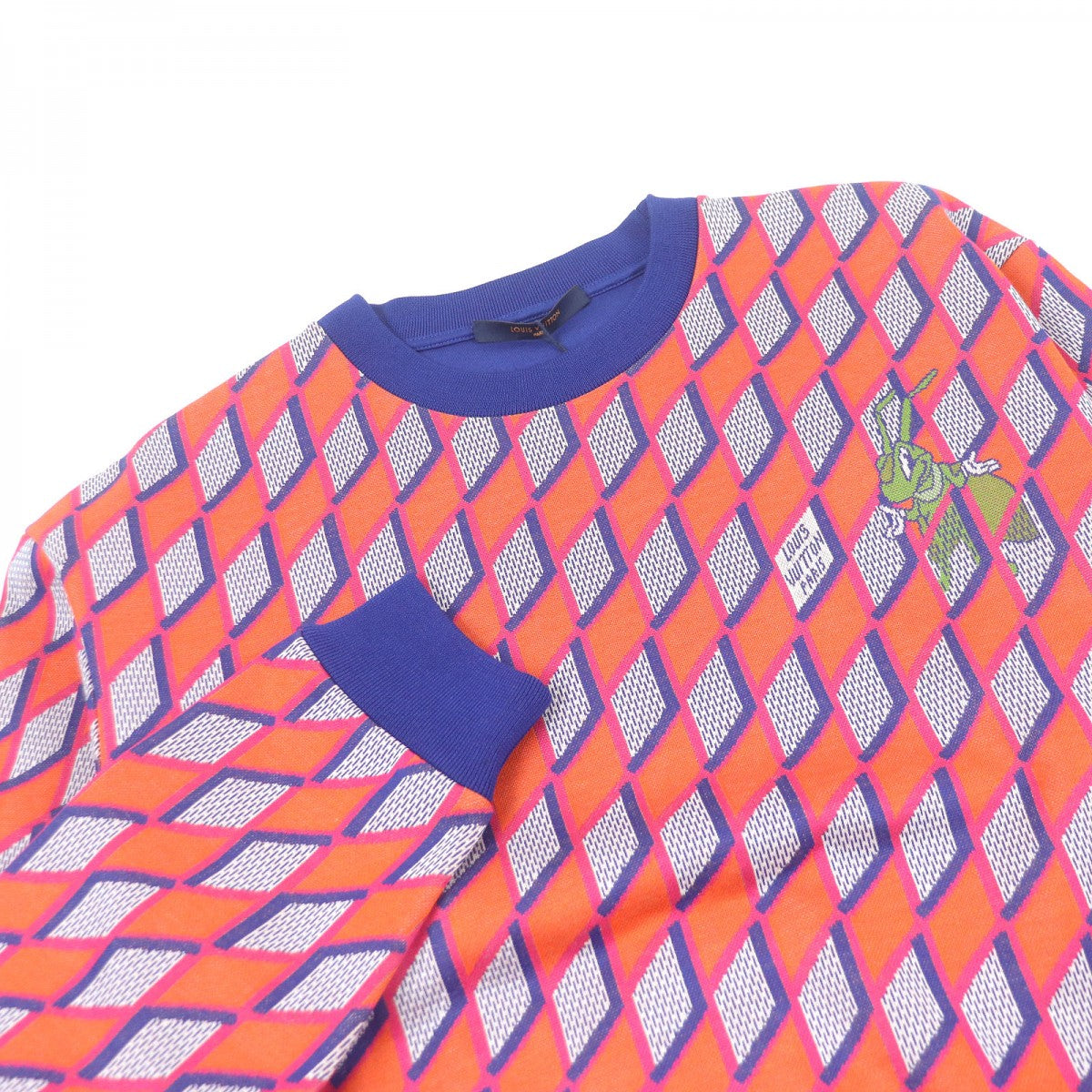 LOUIS VUITTON sweat Main: 100% cotton Orange mens L