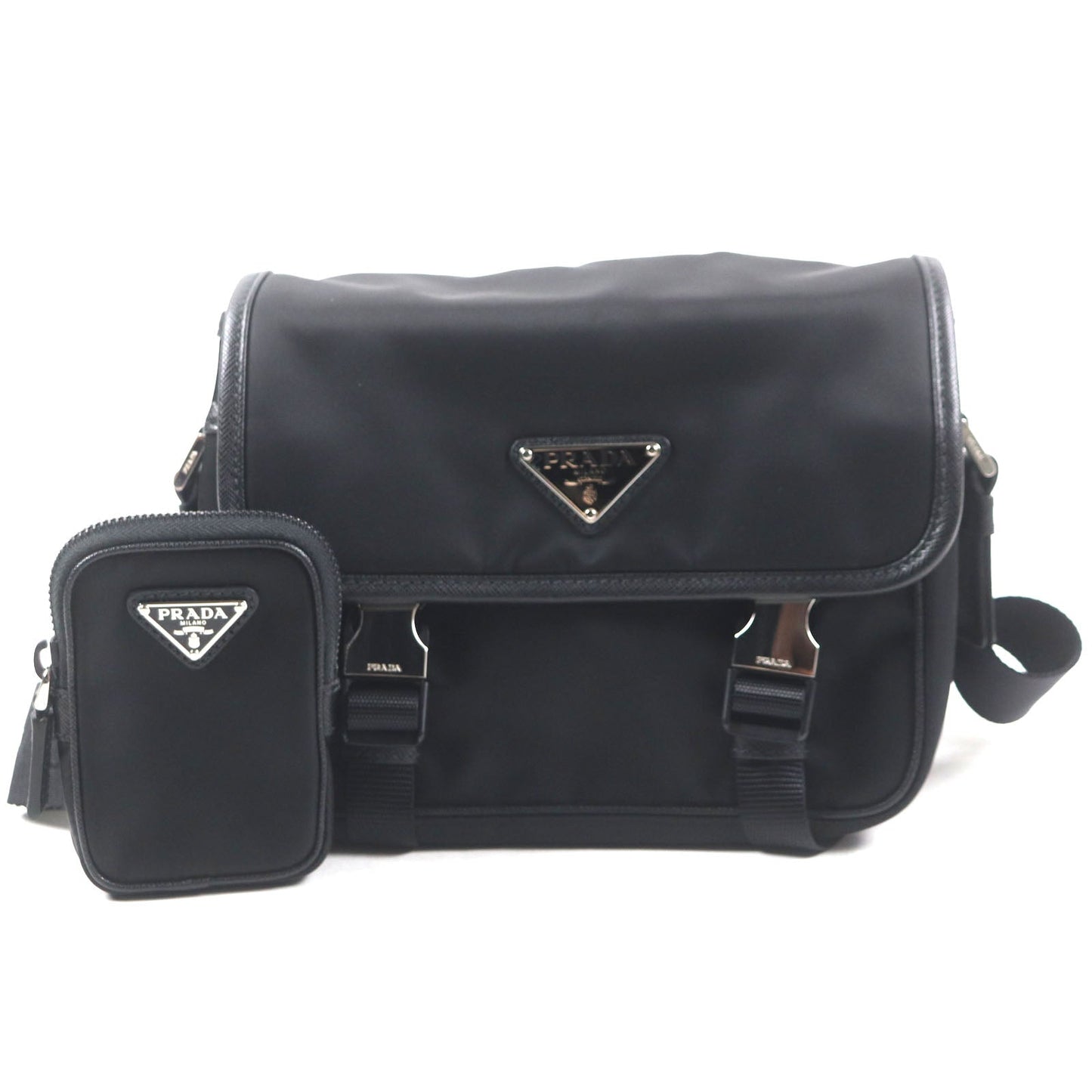 Prada 2VD034 Tessuto Saffiano Shoulder Bag