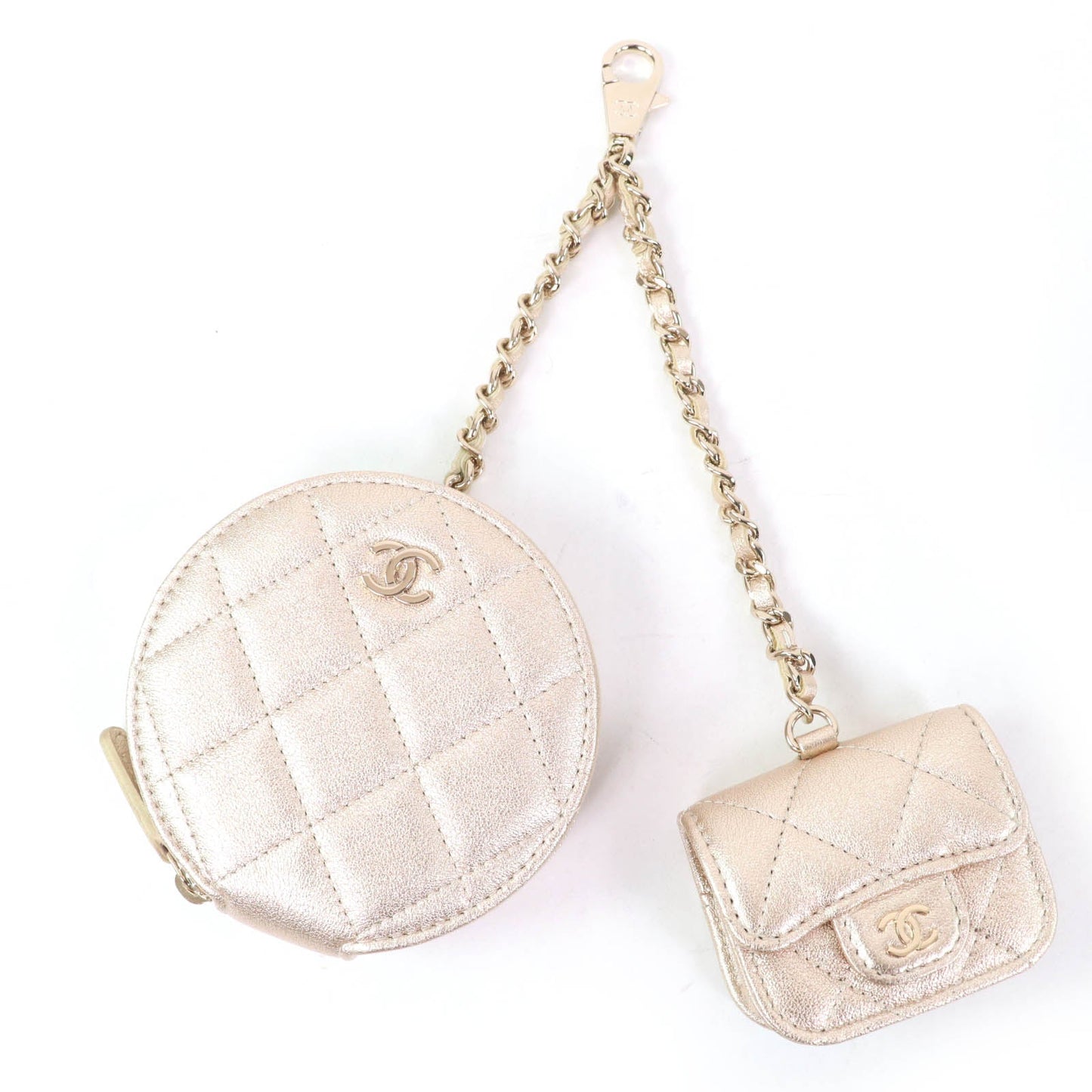 Chanel Matelasse Coin Case AirPods Pro Case Handbag