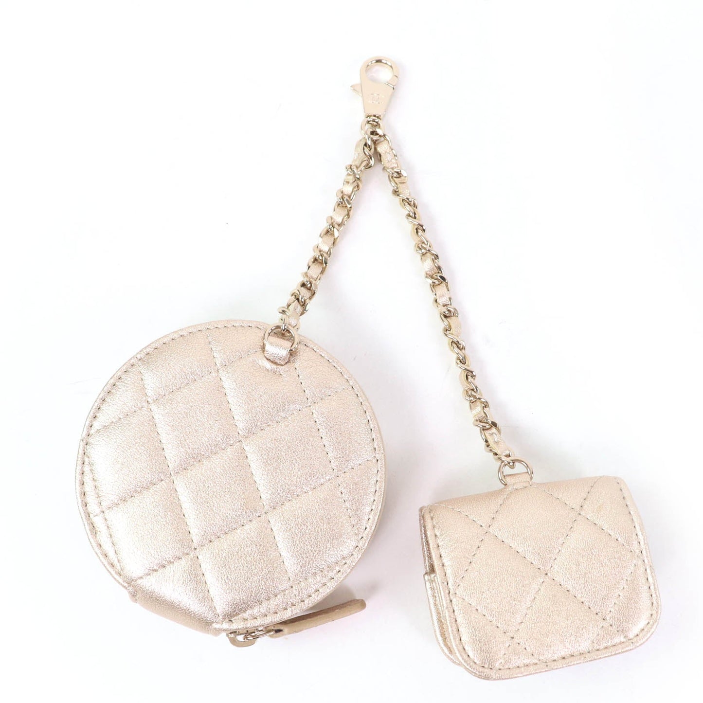 Chanel Matelasse Coin Case AirPods Pro Case Handbag