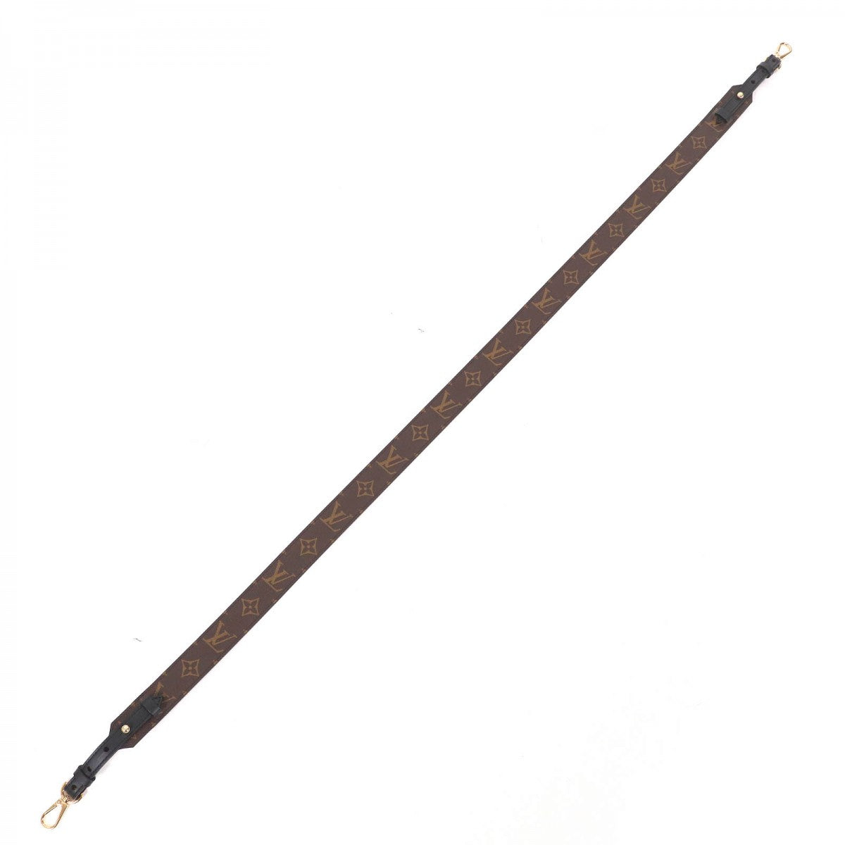 LOUIS VUITTON Shoulder strap Monogram canvas Brown