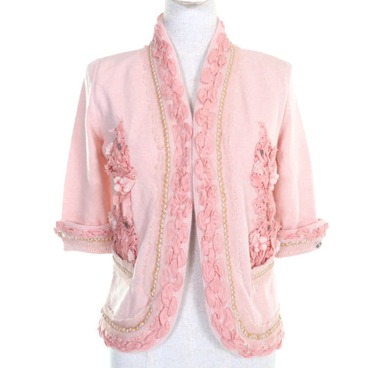 Chanel Lion COCO Mark Sequin Cardigan Handbag