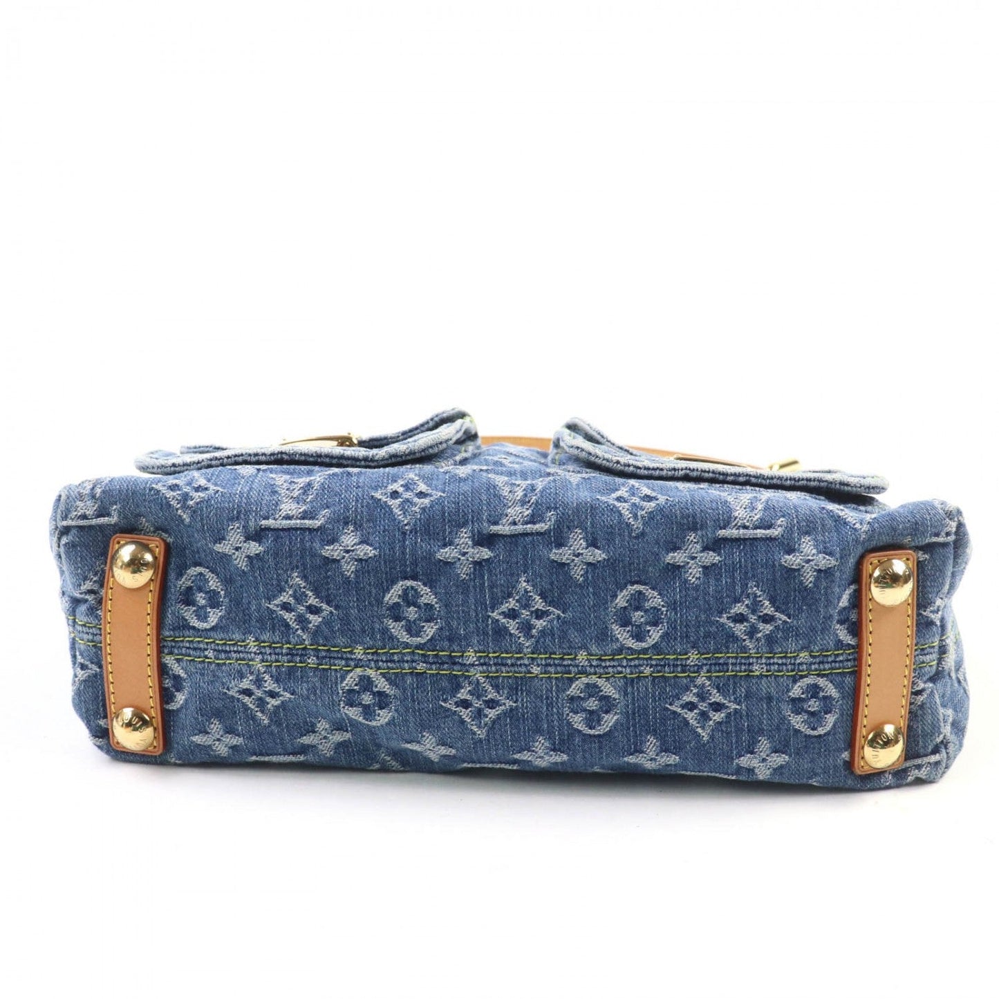 LOUIS VUITTON Handbag Monogram denim blue Monogram Denim Buggy PM